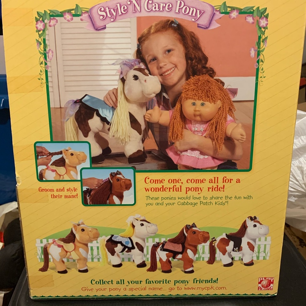 Cabbage Patch Style N Care Pony - Picture 3 of 5